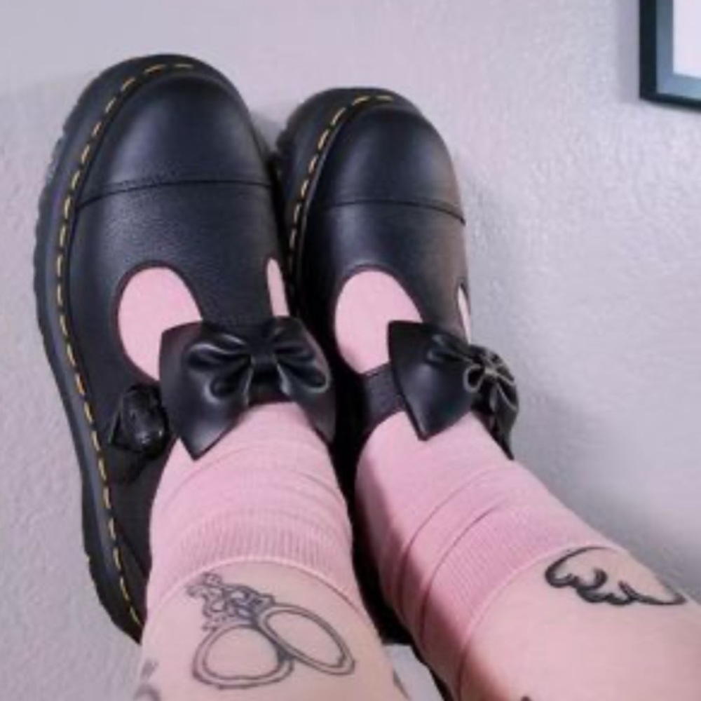 SOLD!!! Dr. Martens X Lazy Oaf Bethan Mary Jane Shoes